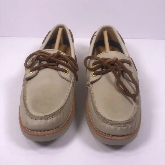 Sperry Top-Sider Gold Cup Ivory Boat Shoes - Picture 5 of 8